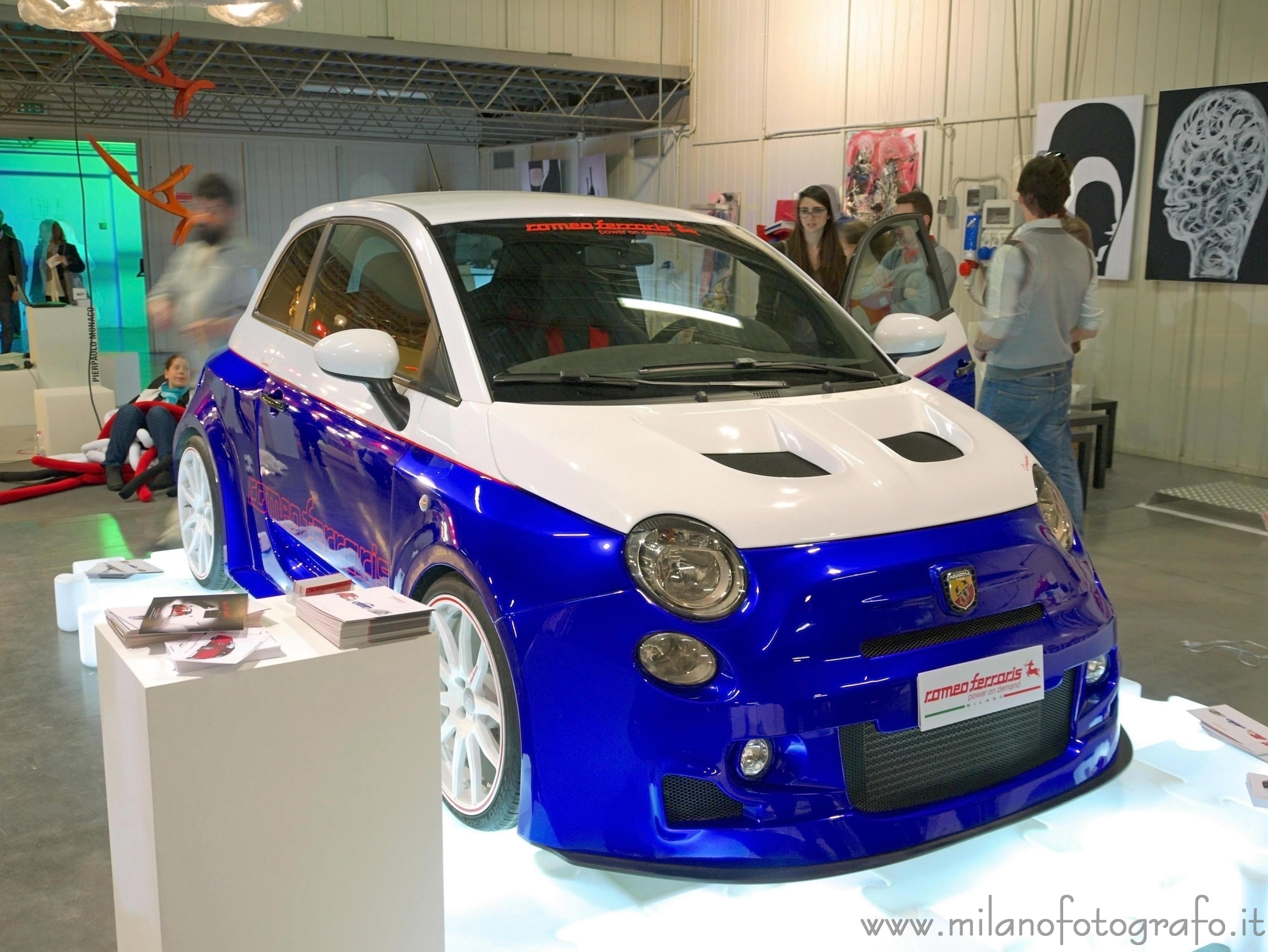 Milan (Italy) - Tuned car at Fuorisalone 2013